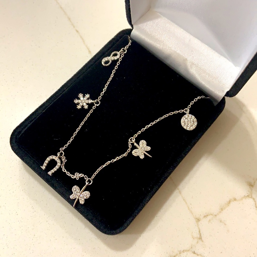 Swarovski Lucky Charms Anklet